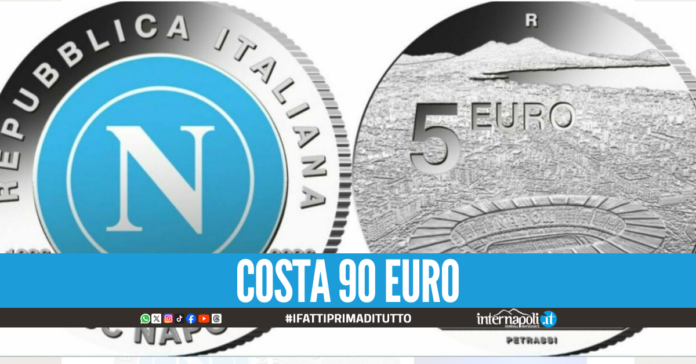 La Zecca di Stato omaggia il Napoli: la moneta celebrativa per i 100 anni di storia