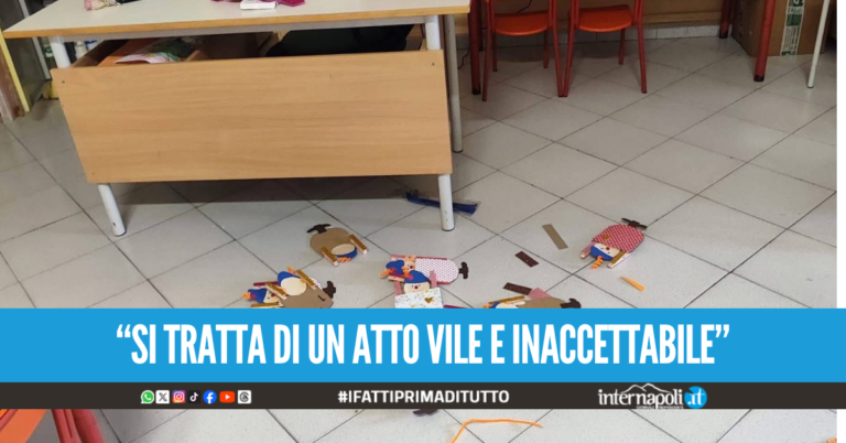 Ladri di futuro ad Acerra, raid vandalico al Secondo Circolo Didattico