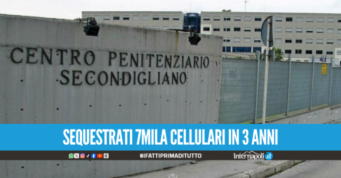 Maxi sequestro nel carcere di Secondigliano: 18 panetti di hashish e 11 smartphone