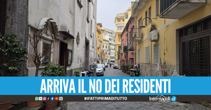 Nuova viabilità in via Cifariello al Vomero, polemica per la mancata pedonalizzazione