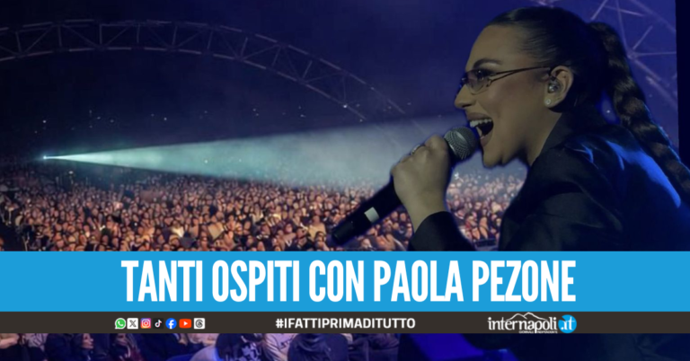 Paola Pezone, sold out e applausi al Palapartenope