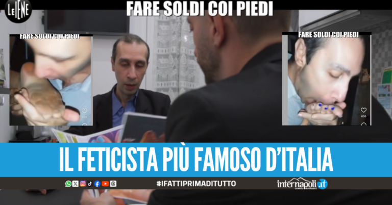 Peppe ‘Fetish’ ed il business dei piedi su Onlyfans: “Fino a 30mila euro al mese”