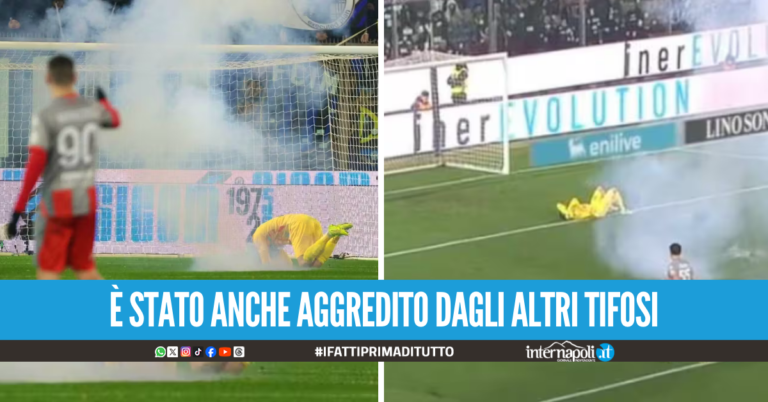 Petardo contro Audero, il tifoso interista ha perso due dita e sarà denunciato