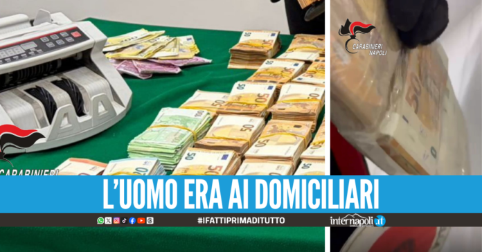 Quasi un milione di euro nascosti nell'intercapedine, blitz dei carabinieri nel Napoletano