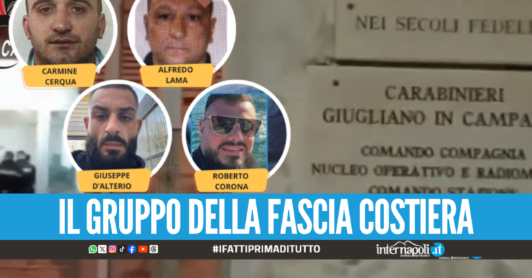 Racket del clan Mallardo a Giugliano, chiuse le indagini preliminari per 10 indagati