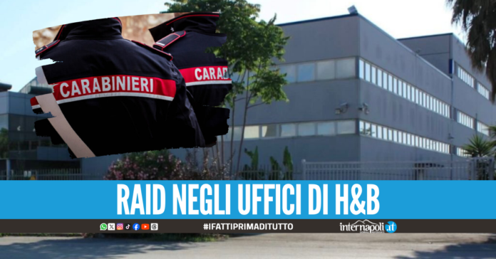 Raid nella notte a Caivano, a soqquadro gli uffici di Harmont & Blaine