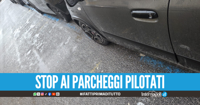Vomero, strisce blu 'bloccate' dai garage privati scattano denunce e rimozioni