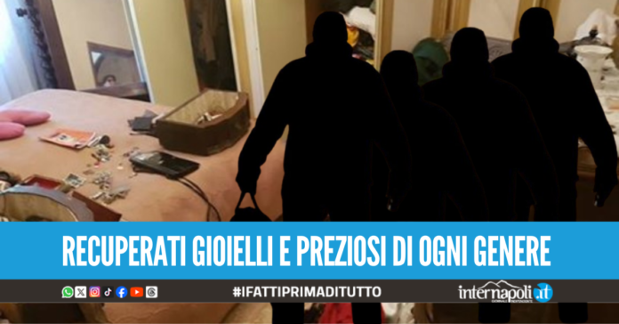 banda furti abitazioni campania