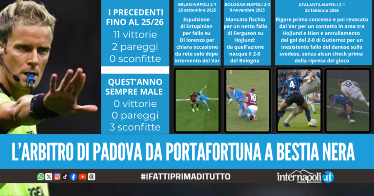 chiffi precedenti napoli atalanta