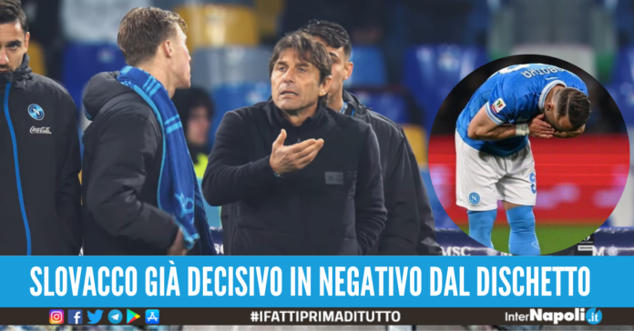 rigore lobotka Napoli Como