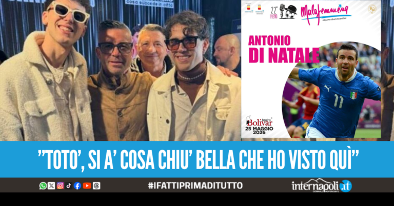 totò di Natale Premio Malafemmena a