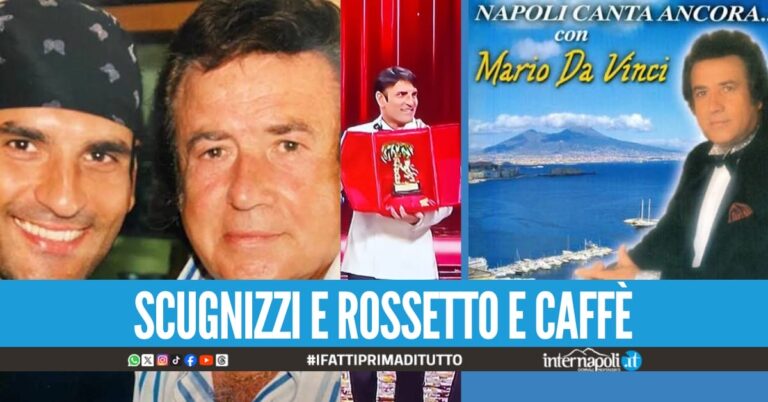 Sal Da Vinci figlio d’arte, gavetta col padre Mario fino al successo