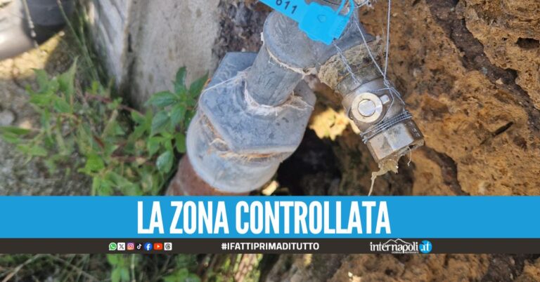Allacci abusivi alla rete idrica a Pozzuoli, beccati i 'furbetti' dell'acqua