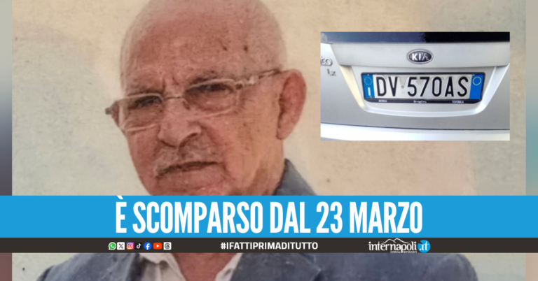 Aversa, l'appello di Giuseppe: "Mio padre è scomparso, aiutatemi a trovarlo"