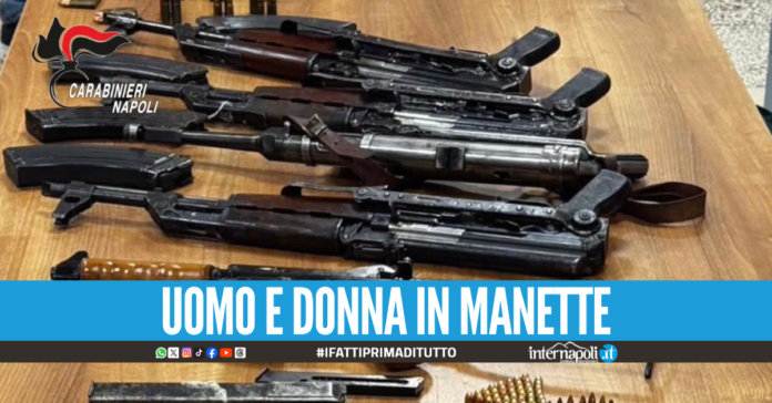 “Avete fatto bingo Brigadiè”, avevano un arsenale da guerra in auto nel Napoletano