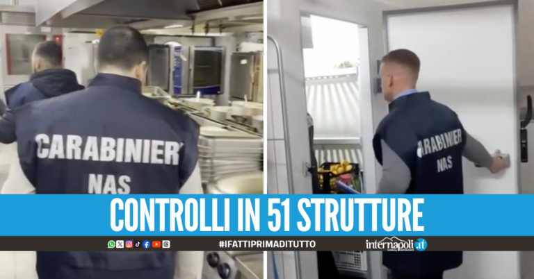 Blitz dei Nas: formiche tra gli alimenti al Cardarelli e 20 chili di cibo scaduto al Maresca