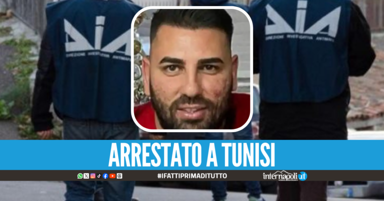 Catturato latitante del clan di camorra, era fuggito in Tunisia