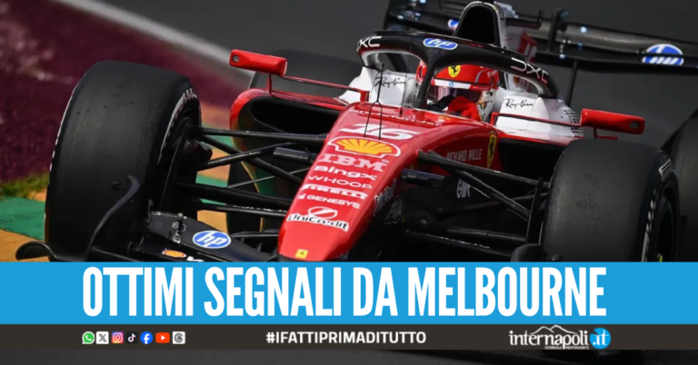 La Ferrari in testa per metà gara ma va comunque a podio, Leclerc 3° alla prima uscita stagionale