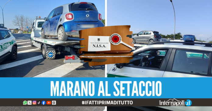 Operazione Alto Impatto a Marano: sequestrate armi, droga e auto con targhe straniere