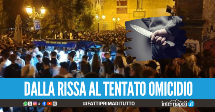 Rissa con coltellate fuori al pub ai Quartieri Spagnoli, fermato il presunto responsabile