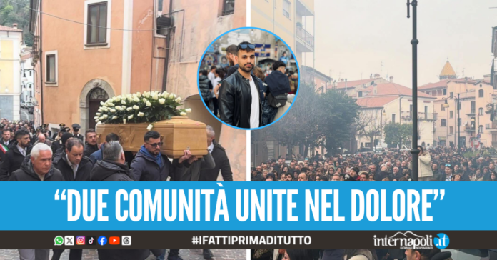Dolore ai funerali di Luca Sannino, il carabiniere 27enne in servizio presso la stazione di Qualiano