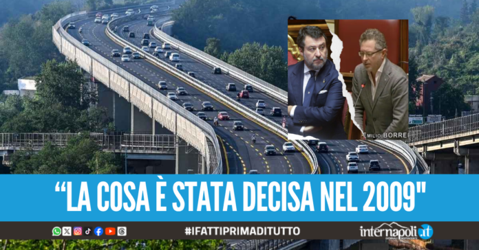 Scontro Borrelli-Salvini sugli aumenti in Tangenziale a Napoli, il vicepremier: 
