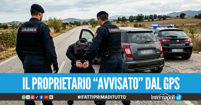 Ruba la "macchina 50" ad Aversa e fugge, malvivente arrestato a Giugliano dopo l'inseguimento