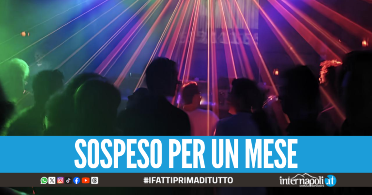 Sospeso noto locale a Pompei, era stato trasformato in una discoteca abusiva