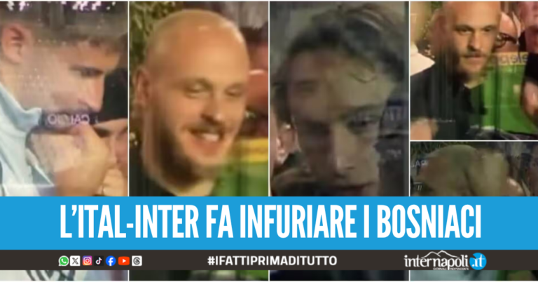 L'Italia vince, ma che figura: gli azzurri esultano dopo il rigore decisivo della Bosnia