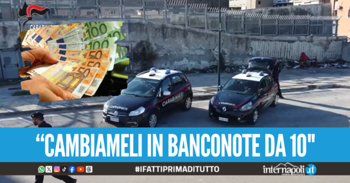 Tentano di cambiare 300 euro nel bar a Napoli con la truffa del 
