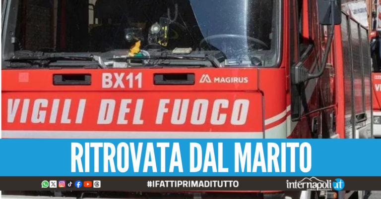 Orrore a Pozzuoli, trovato cadavere carbonizzato di una donna in casa