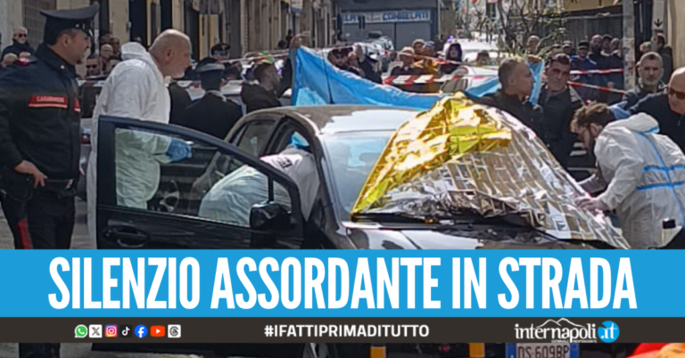 Omicidio Palumbo a Marano, dopo l’agguato bocce cucite in strada