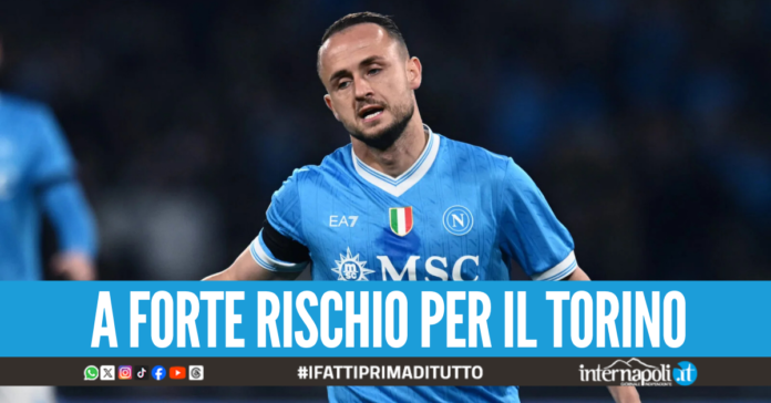 Si ferma anche Lobotka, risentimento muscolare per lo slovacco dopo l'allenamento