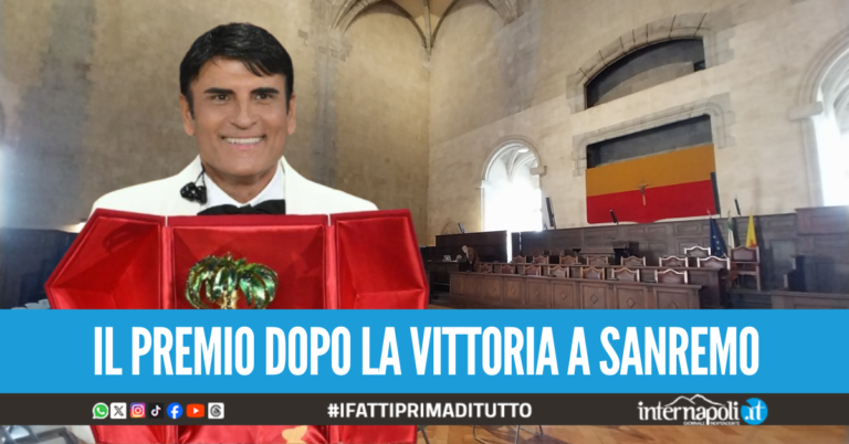 Napoli premia Sal Da Vinci, il cantante riceverà la Medaglia della Città dal sindaco Manfredi