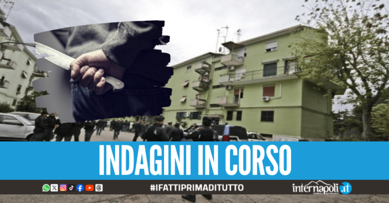 Alta tensione a Secondigliano, due ventenni accoltellati al Rione Berlingieri