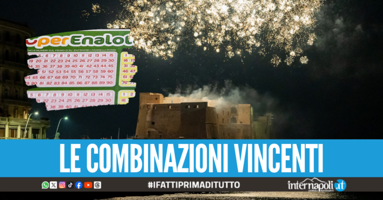 Lotto e SuperEnalotto fanno ricche Napoli e provincia, vincite per quasi 60mila euro