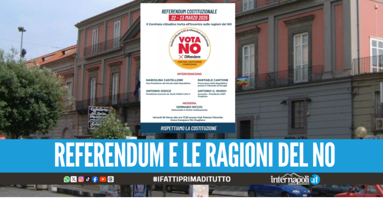 Giugliano, confronto pubblico sul referendum: giuristi e istituzioni a dibattito sulle ragioni del “No”