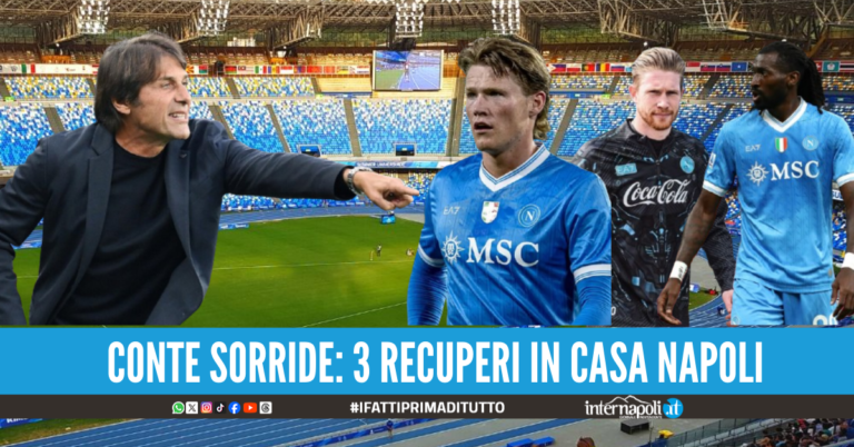 Verso Napoli-Torino. Anguissa e KDB recuperati, McTominay resta in dubbio