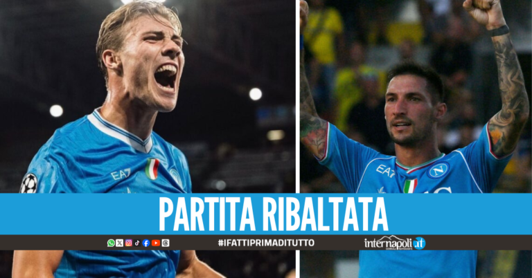 Napoli-Lecce: terza vittoria consecutiva degli azzurri grazie ad un gran secondo tempo