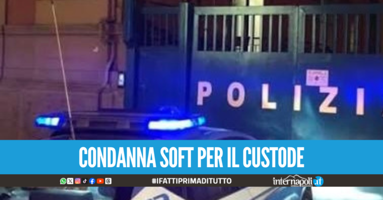Droga e armi ad Agnano, il ‘custode’ evita la stangata