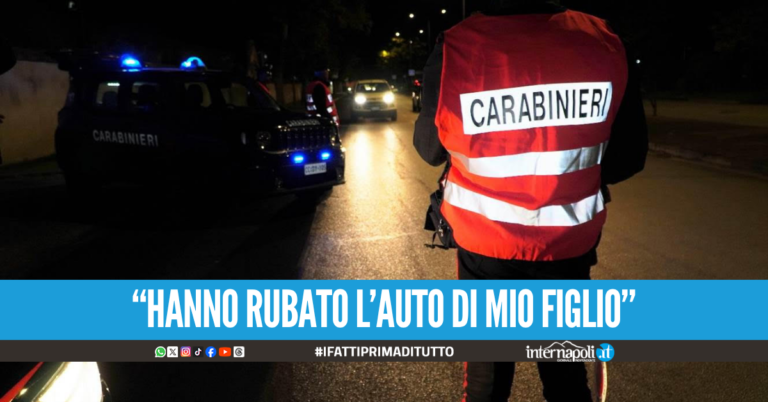 Fugge all'alt, denunciato 18enne a Mondragone: la mamma tenta di coprirlo coi carabinieri