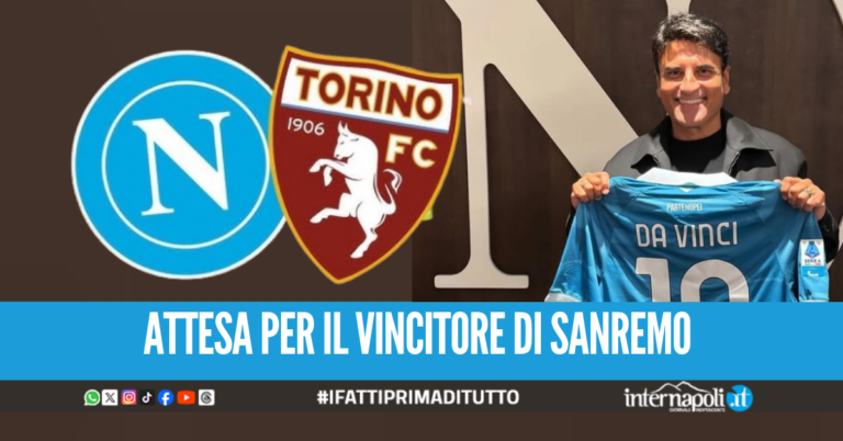 Napoli-Torino con Sal Da Vinci, cosa stanno organizzando al Maradona