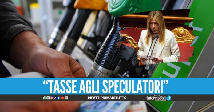 Caro carburanti, la Presidente Meloni: 