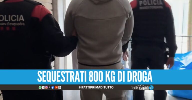 Droga dalla Spagna per il clan di camorra, 10 arresti nel blitz