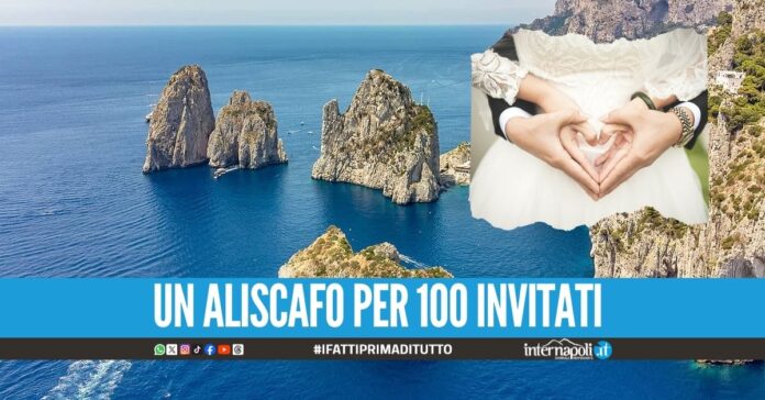 Cantanti e banchetto a Capri: il matrimonio del genero del boss dei Clan Contini