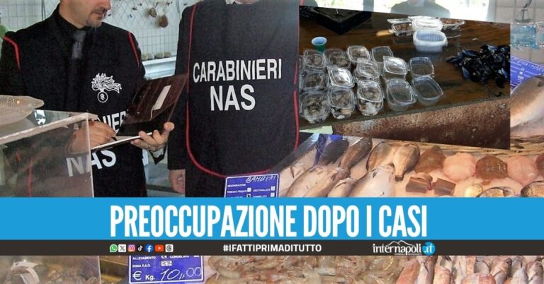 Epatite A, partono i controlli dei Nas nelle pescheria a Napoli
