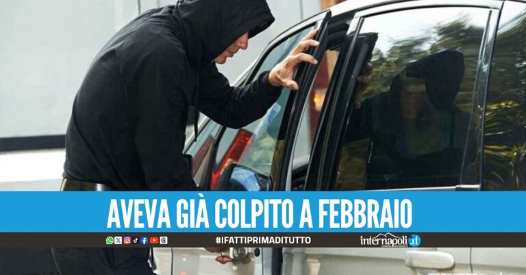 "Volevo dormire in auto", arrestato per il tentato furto a Napoli