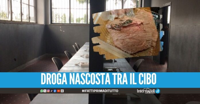 Tenta di portare la cocaina al figlio nel carcere di Ariano Irpino
