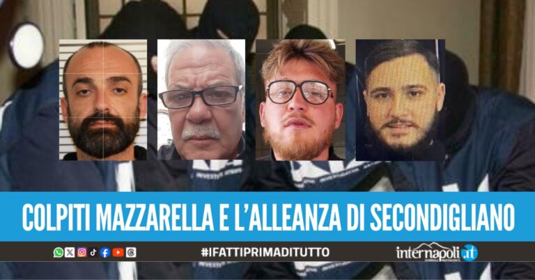 Decapitata la camorra più potente di Napoli, tutti i nomi degli 81 indagati