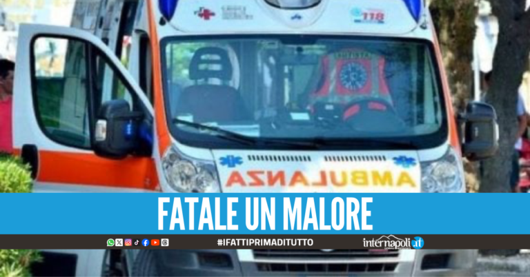 Dramma in strada a Marigliano, Luigi si accascia a terra e muore